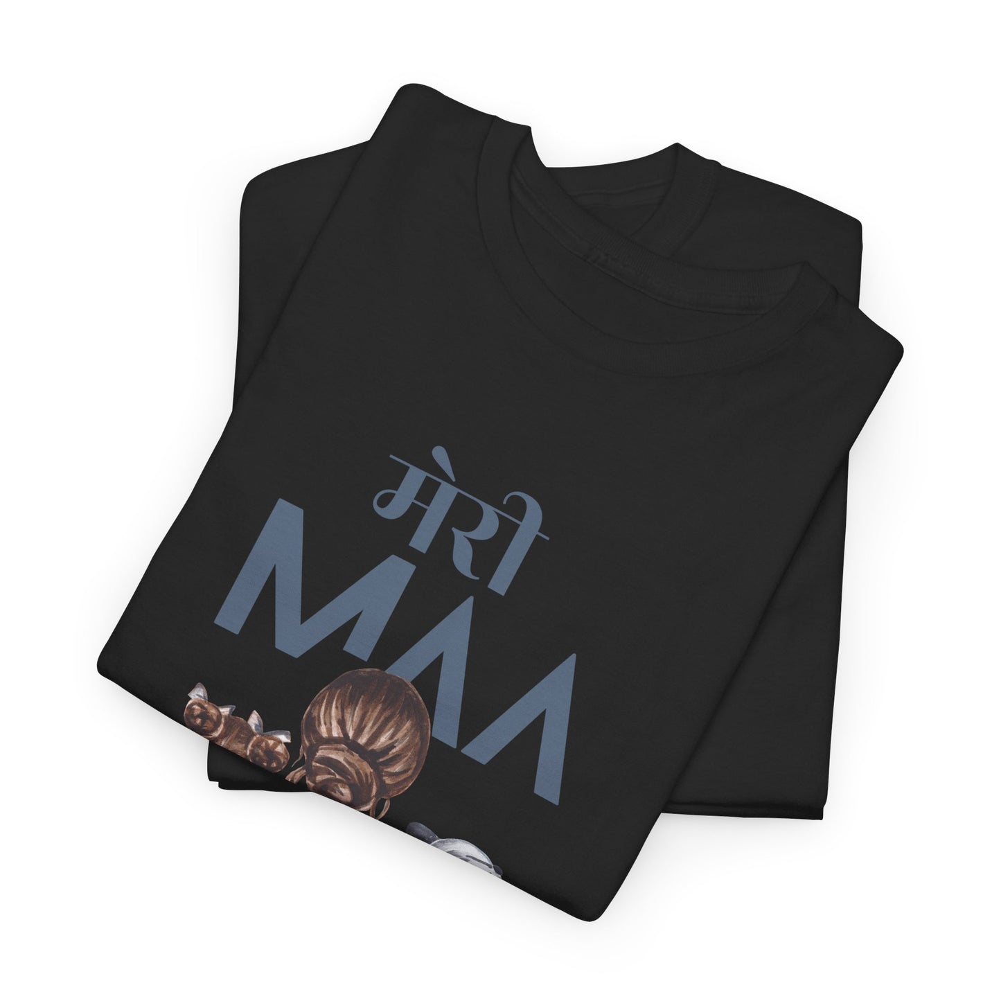 MERI MAA Printed Regular Fit T-shirt