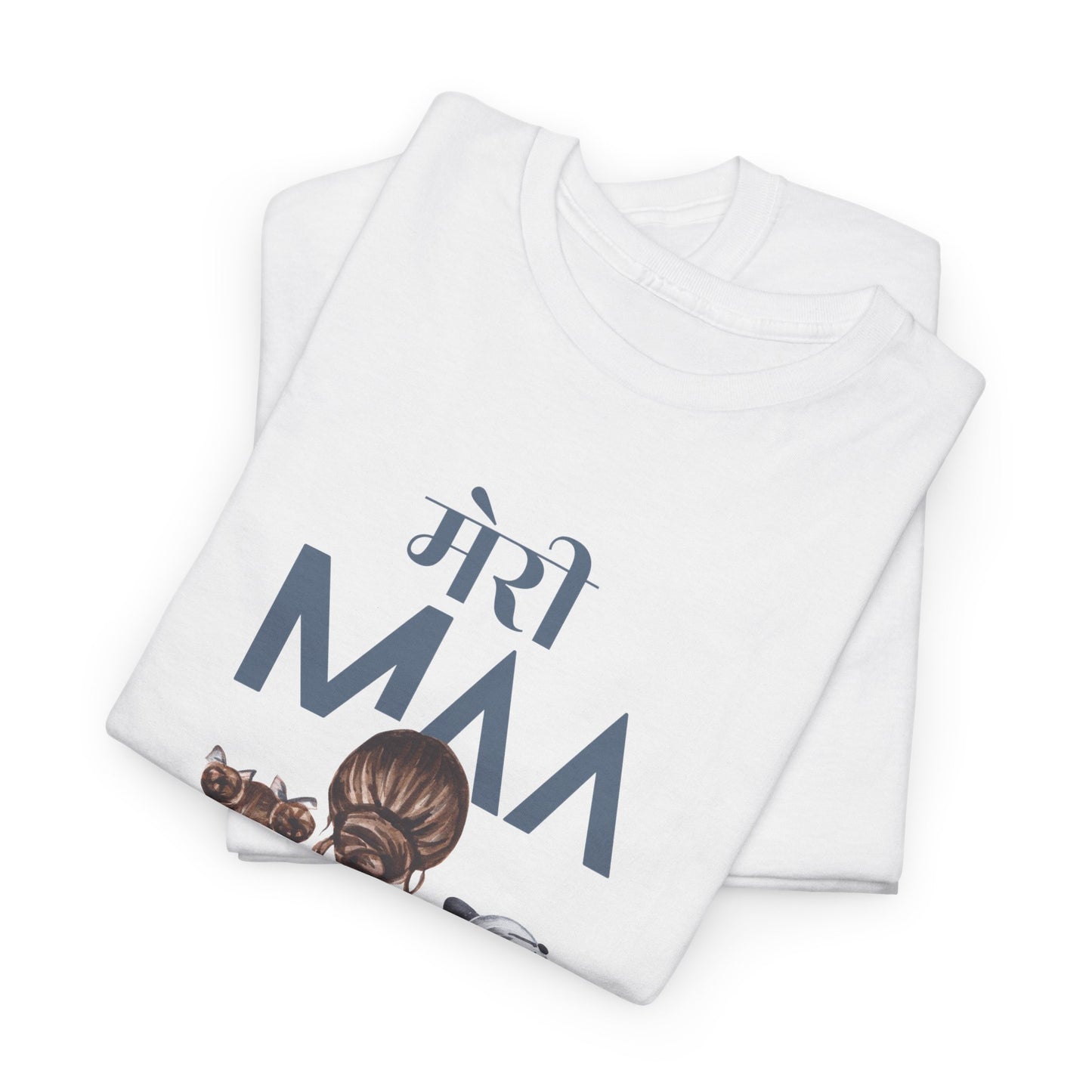 MERI MAA Printed Regular Fit T-shirt