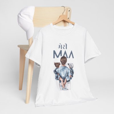 MERI MAA Printed Regular Fit T-shirt