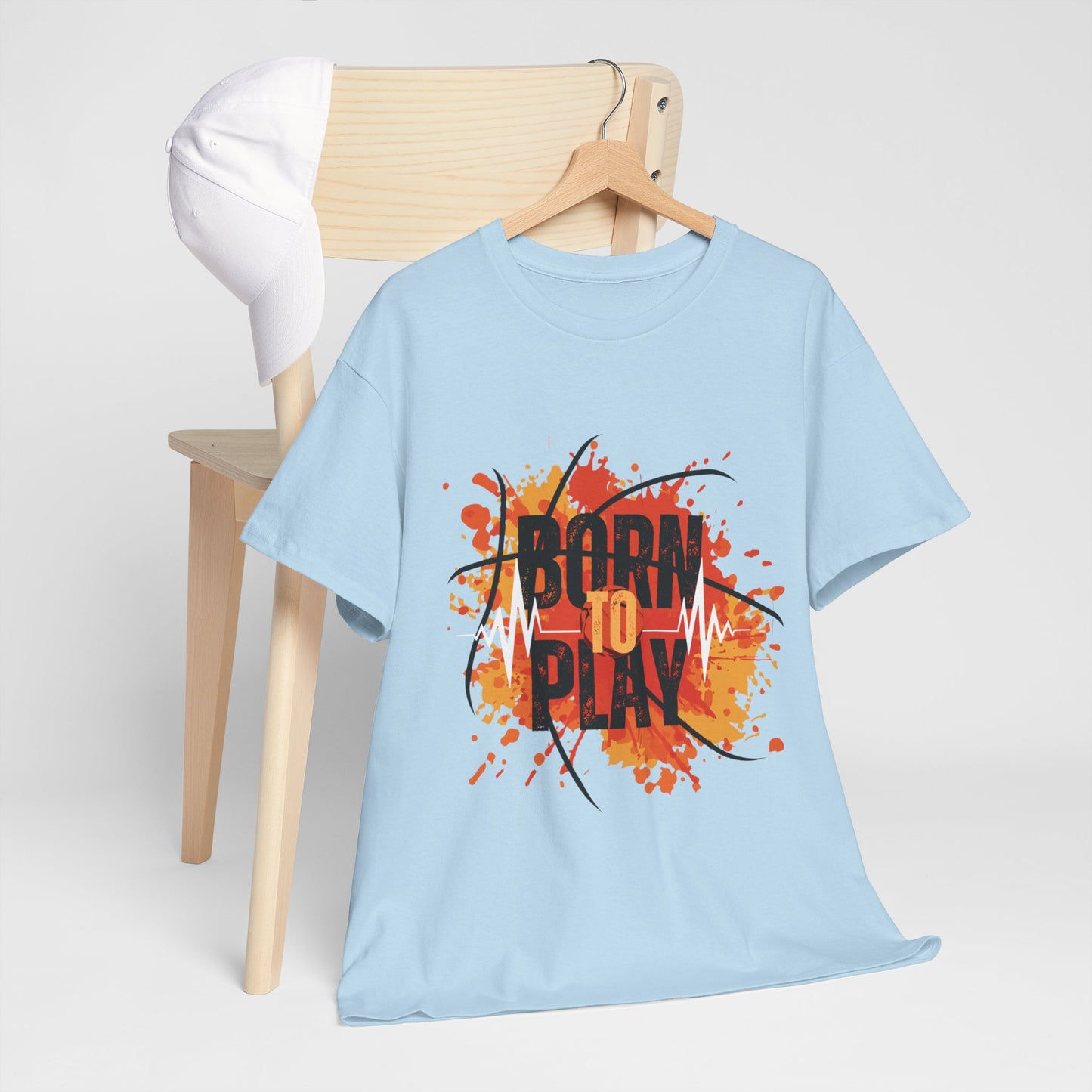 Born To Play Printed Regular Fit T-shirt