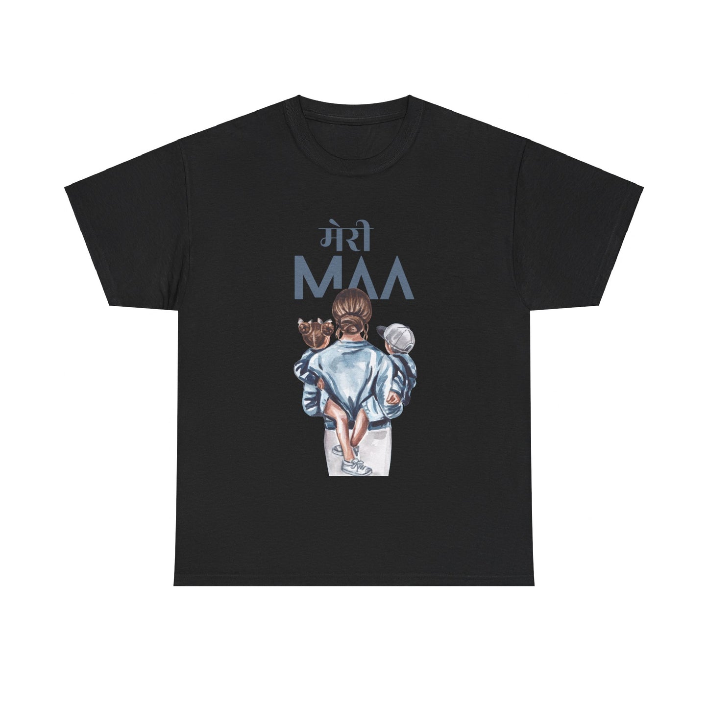 MERI MAA Printed Regular Fit T-shirt