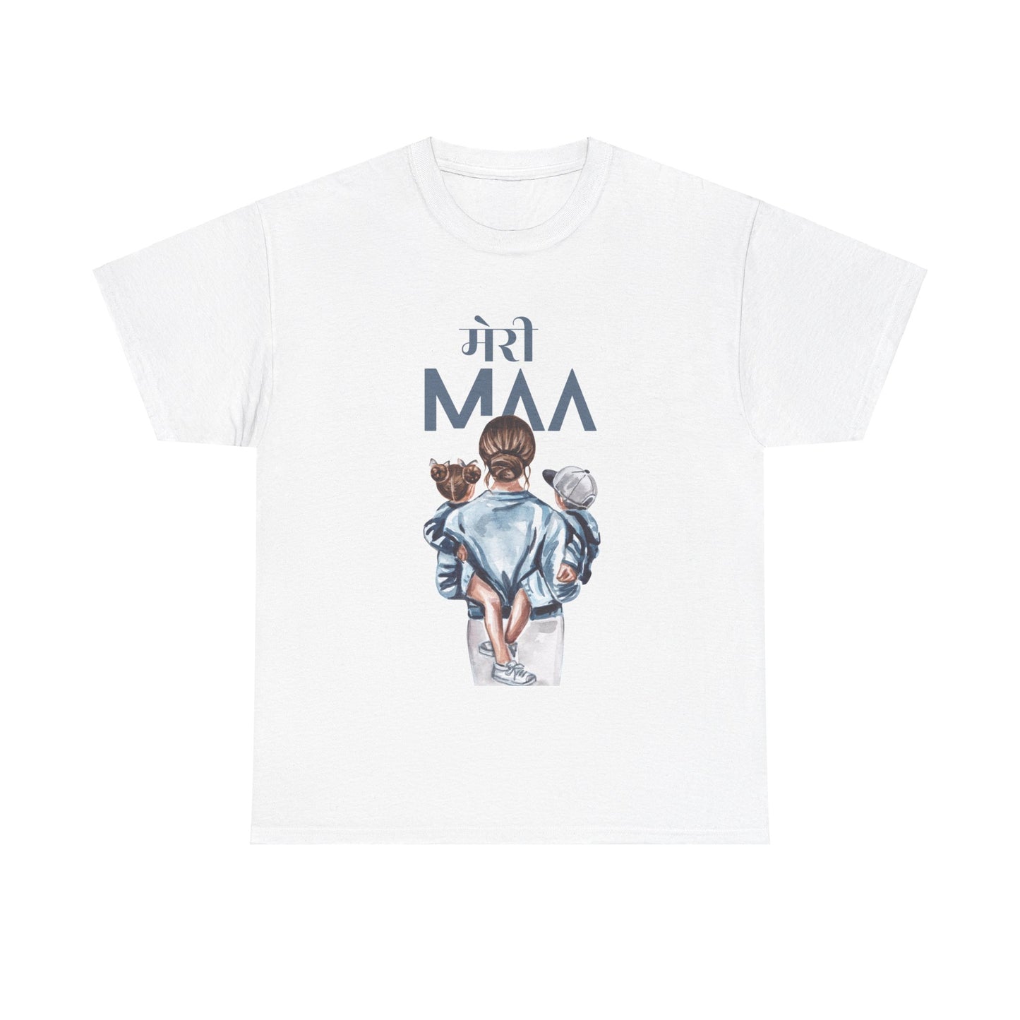 MERI MAA Printed Regular Fit T-shirt