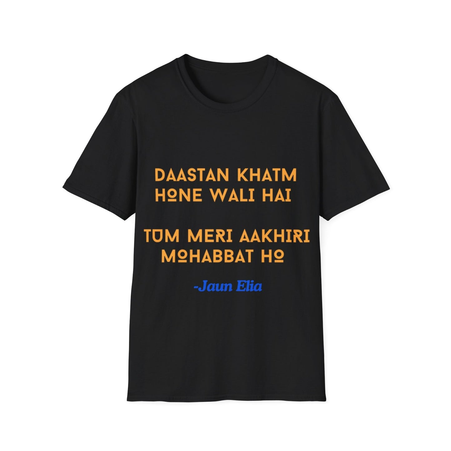 Jaun Elia Printed Regular Fit T-shirt