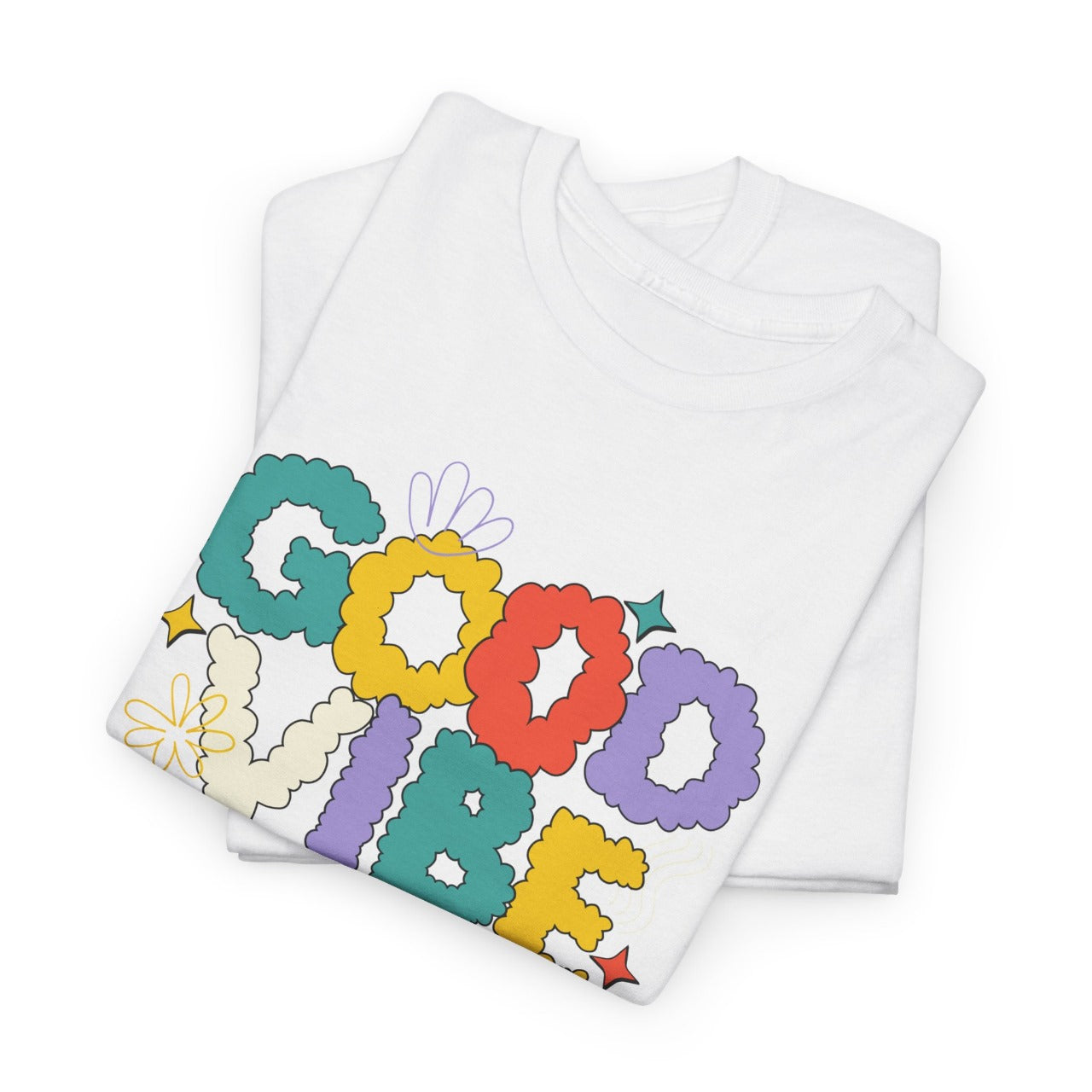 "Good Vibe" Urdu Shayari Printed Oversize T-shirt